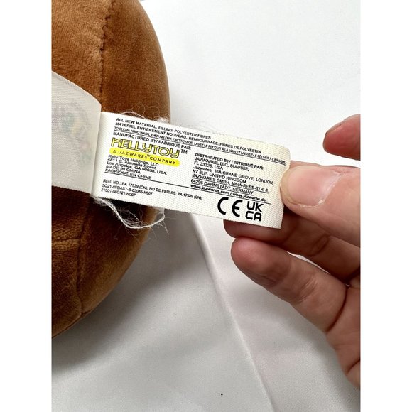 Squishmallow "Carl" the cheesburger, 8" size, kelly toy, plush, cheeseburger - Picture 7 of 10